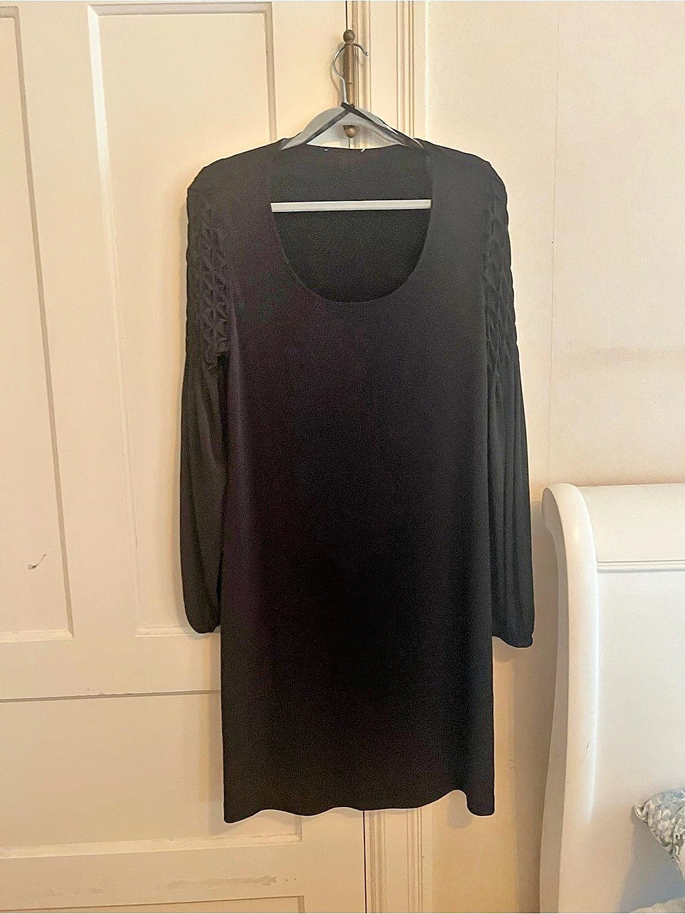 Calvin Klien Black Long Sleeve Dress